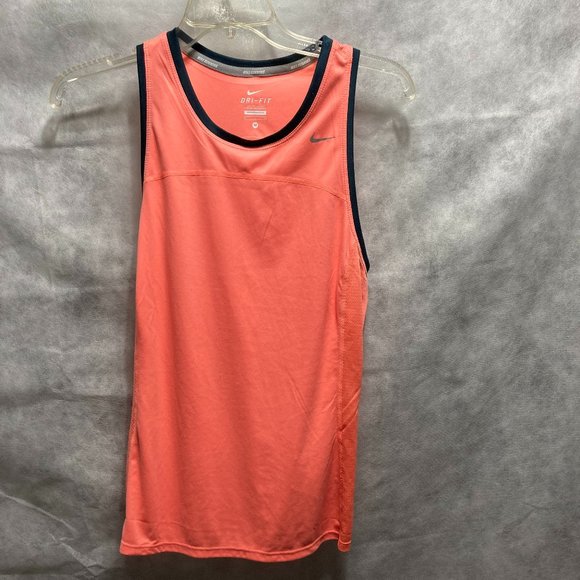 NIKE Dri-Fit Women's Orange Creamsicle Tank Top Racerback Women's Medium - Picture 7 of 15